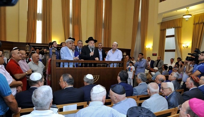 Torah presented to Mountain Jews Religious Community in Azerbaijan 